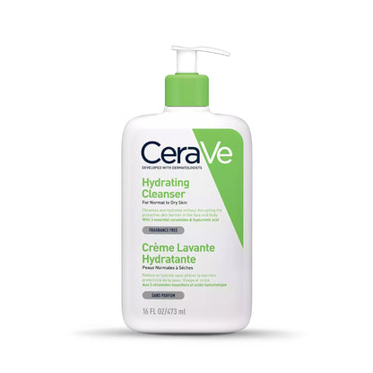 Cerave Hydrating Cleanser for Dry Skin, 473ml
