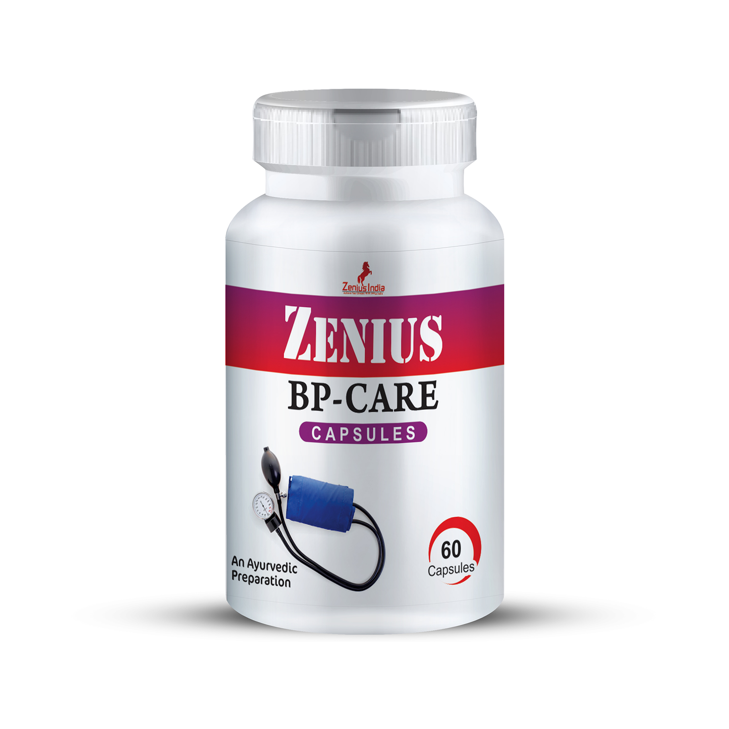 Zenius BP Care Capsules For Blood Pressure, 60 Capsules