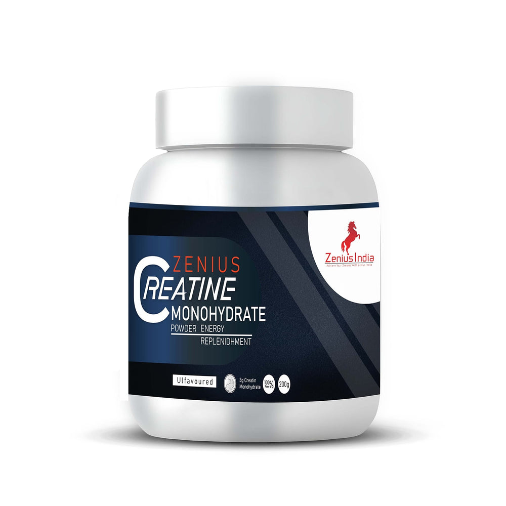 Zenius Creatine Monohydrate Powder, 200gm