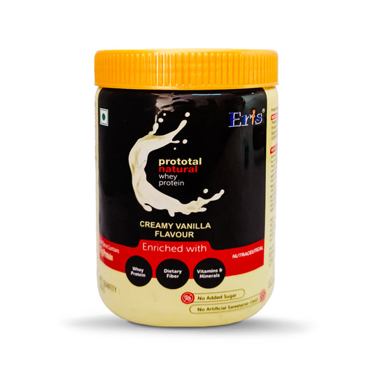 Prototal Natural Whey Protein Creamy Vanilla, 200gm