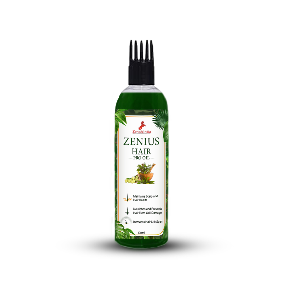 Zenius Hair Pro Pertumbuhan Rambut, Rambut Gugur dan Minyak Kawalan Kelemumur, 100ml