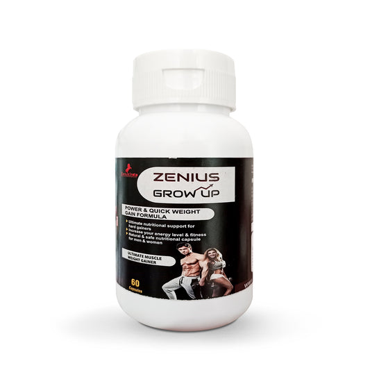 Zenius Grow Up Softgel Capsules, 60 Capsules