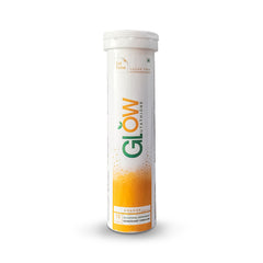 GlowGlutathione Effervescent - Orange, 15 Tablets