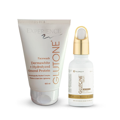 Glutone Serum with Glutone Face Wash Combo Pack