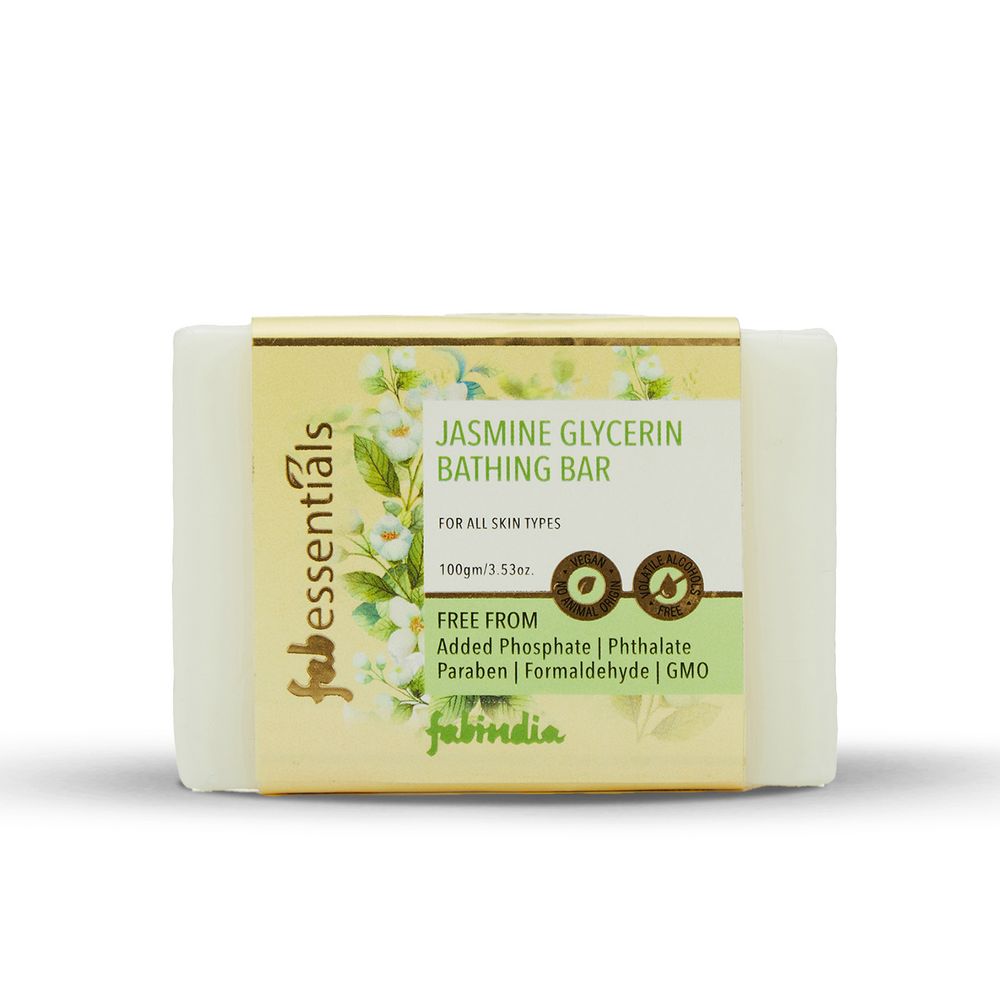 Fabessentials Jasmine Glycerin Bathing Bar, 100gm