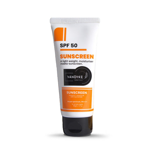 Vandyke Multi Vitamin Face Sunscreen for Complete Sun Protection - SPF 50 PA++++, 50gm