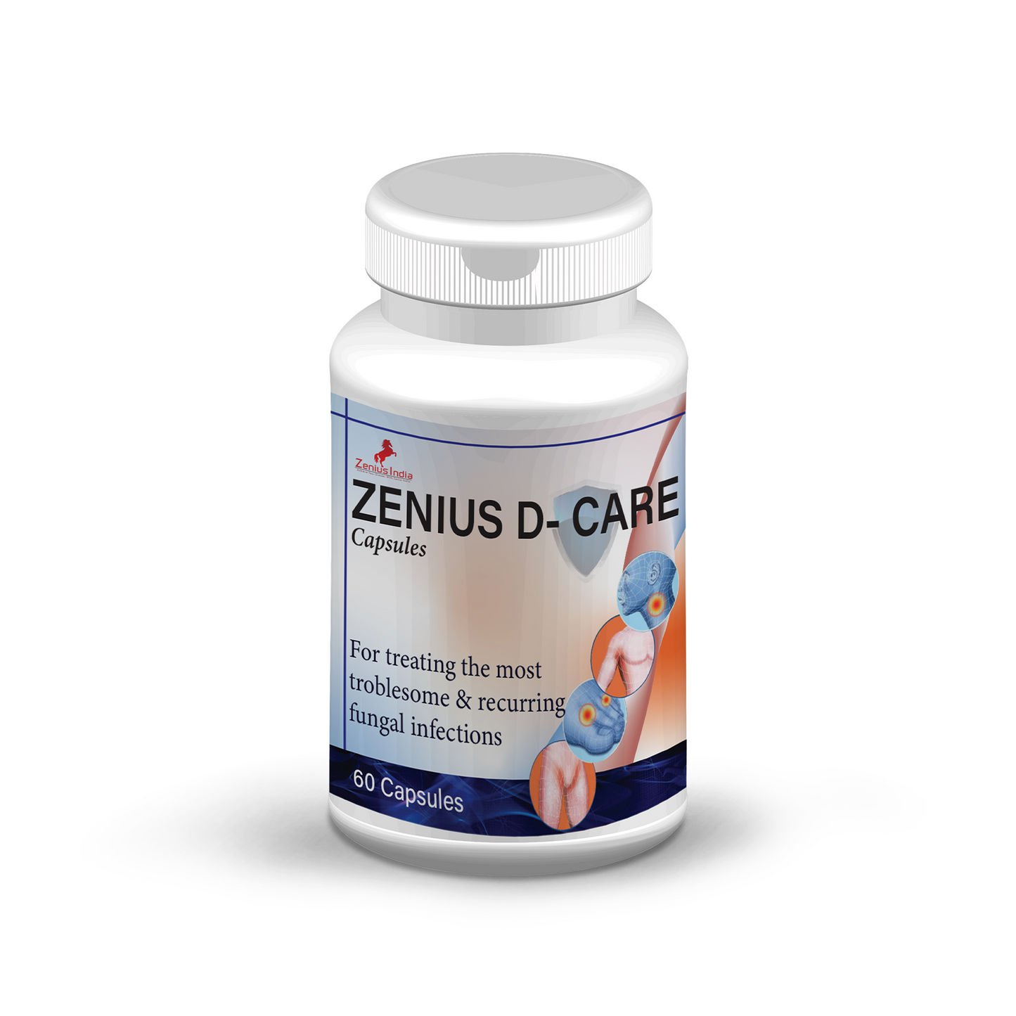 Zenius D-Care Capsule For Anti- Fungal Infection, 60 Capsules