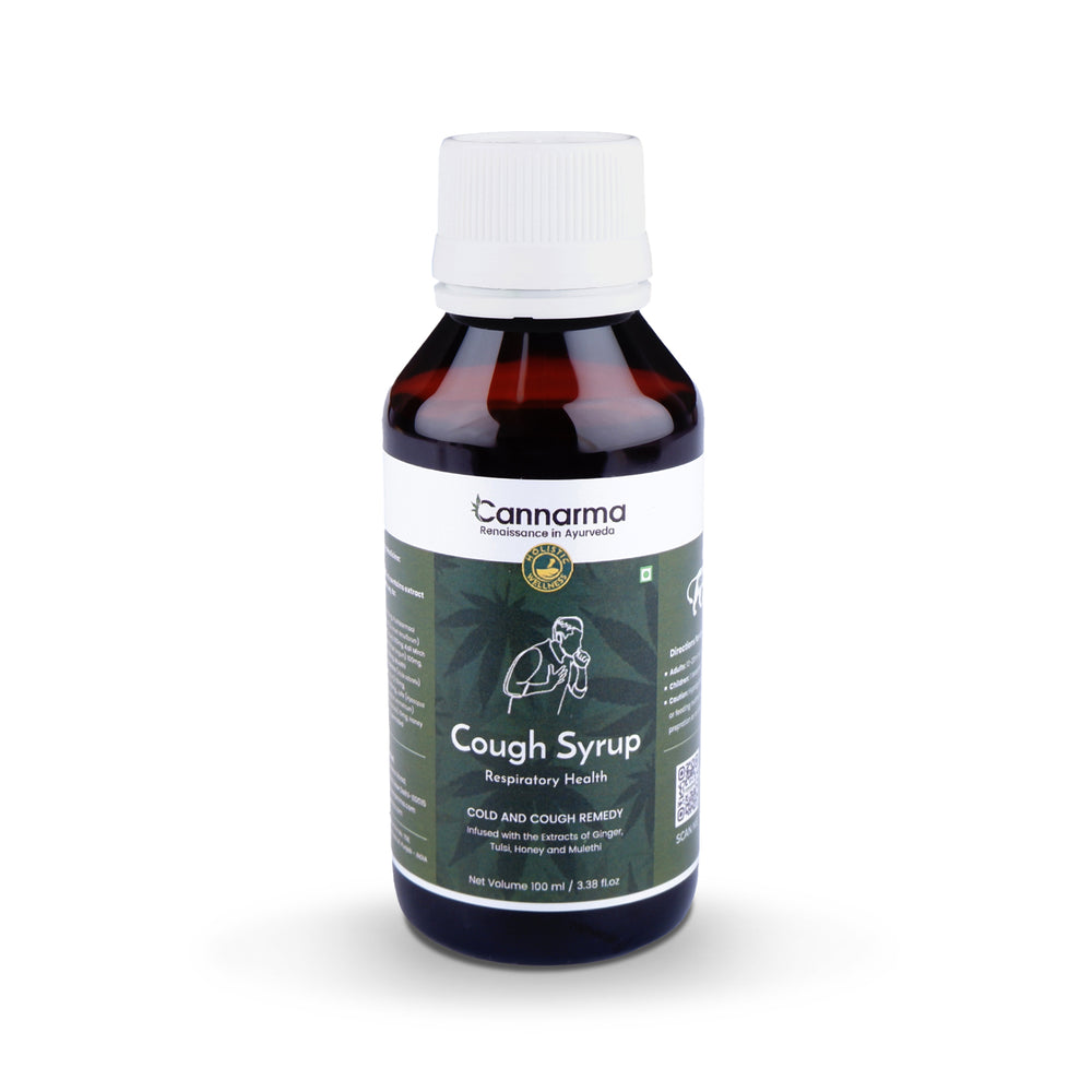 Cannarma Natural Cough Syrup Sugar Free, 100ml