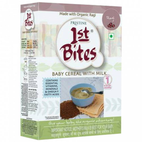 Pristine 1st Bites Organic Ragi Baby Cereal Stage 1, 300gm