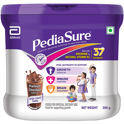 PediaSure Premium Chocolate Flavour Jar, 200gm