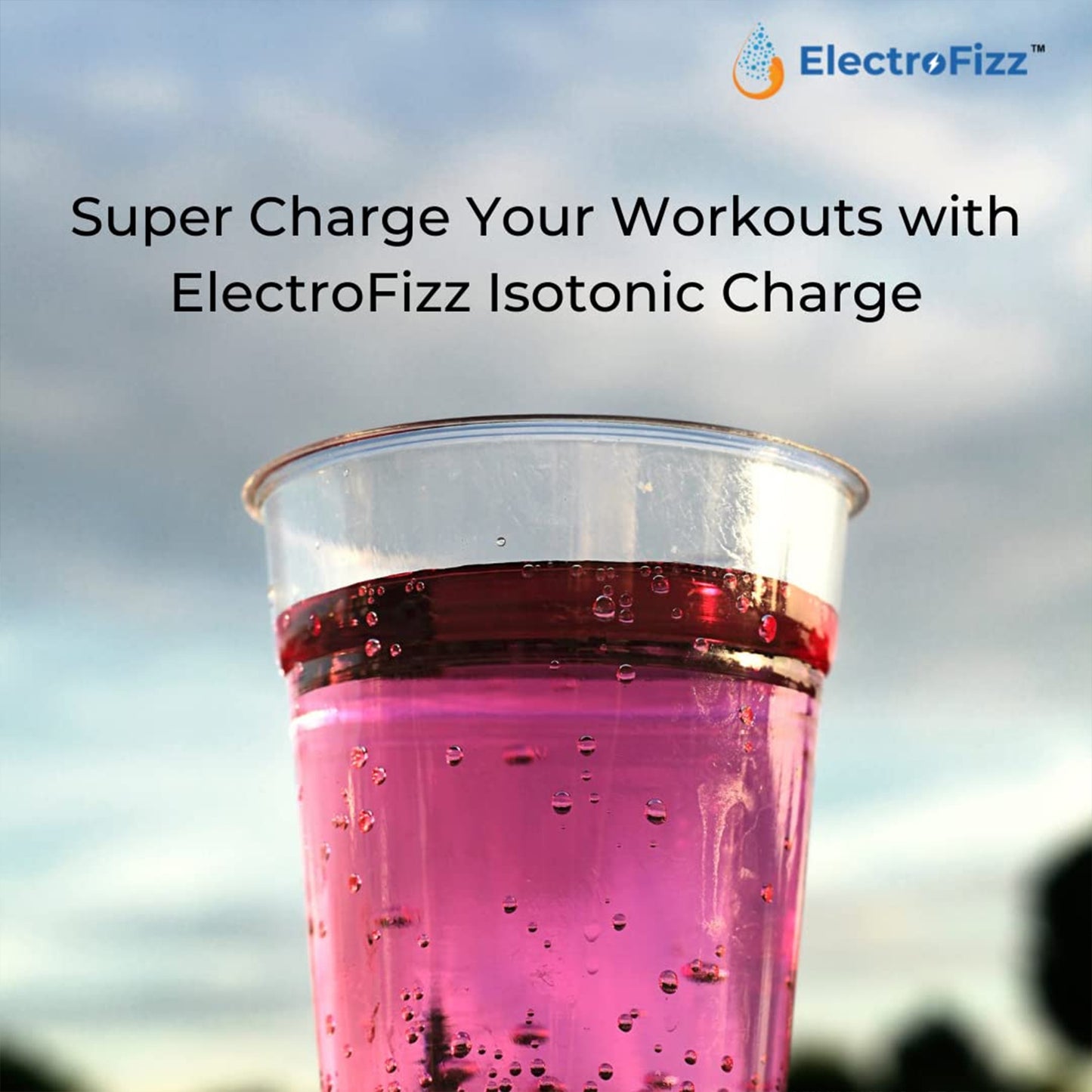 ElectroFizz Isotonic Energy Drink Powder Pink Guava, 1Kg