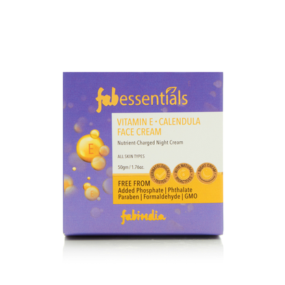 Fabessentials Vitamin E Calendula Night Cream, 50gm