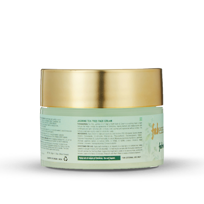 Fabessentials Jasmine Tea Tree Face Cream with the Goodness of Niacinamide & Citronellol, 50gm