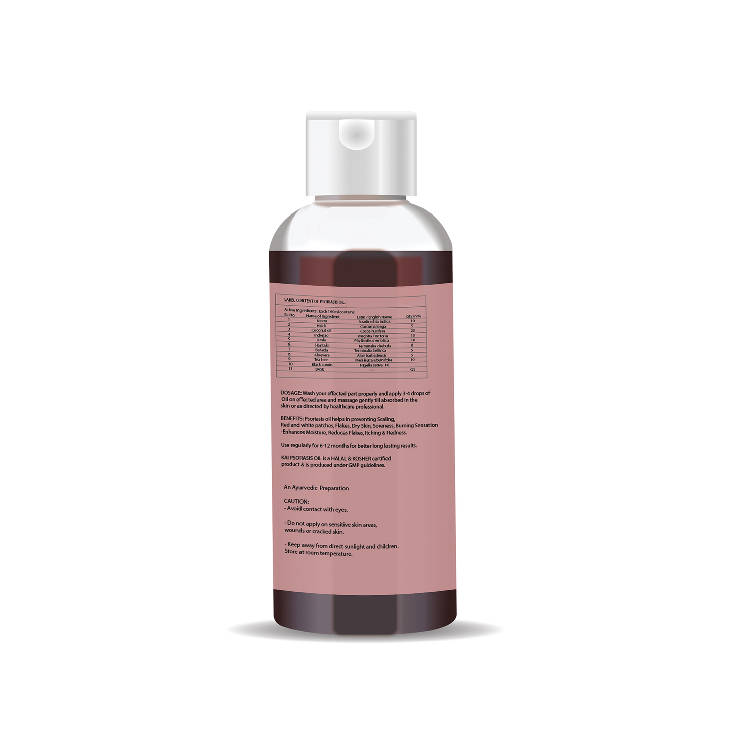 Zenius Skin Psoriasis Oil, 100ml