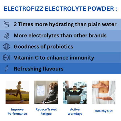 ElectroFizz 速溶补水能量饮料粉 蓝莓味，1Kg