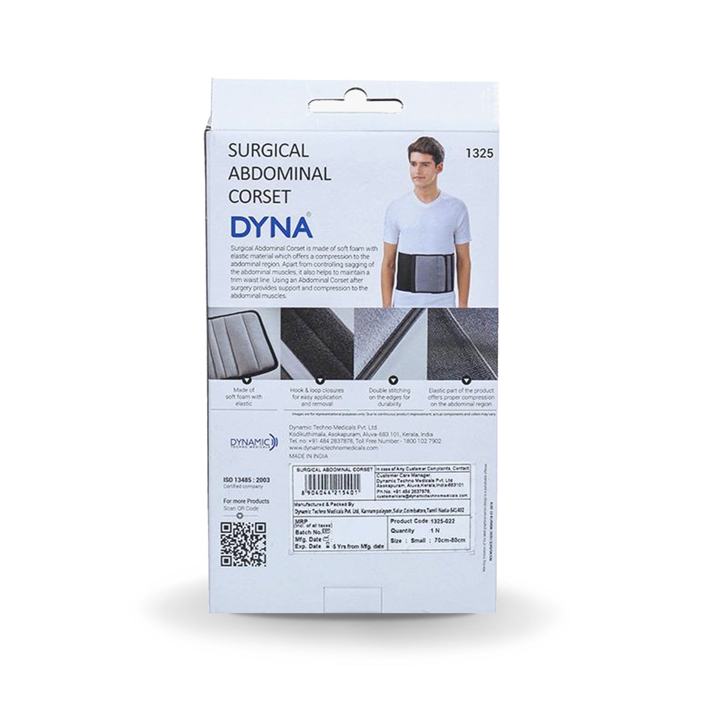 Dyna 外科腹部紧身胸衣 100-110 厘米 - XLarge