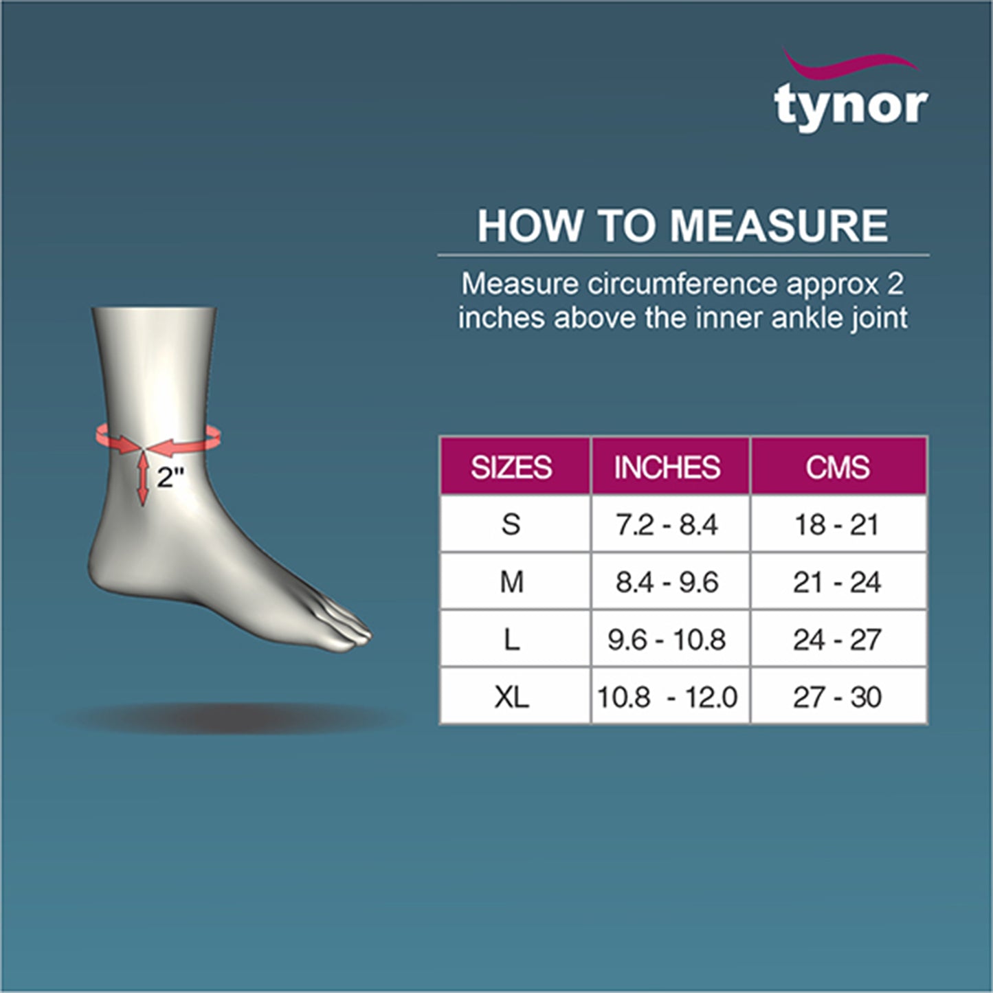 Tynor Anklet - M