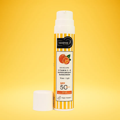 Vandyke Vitamin C + E Super Bright Sunscreen Spf 50+++, 50gm