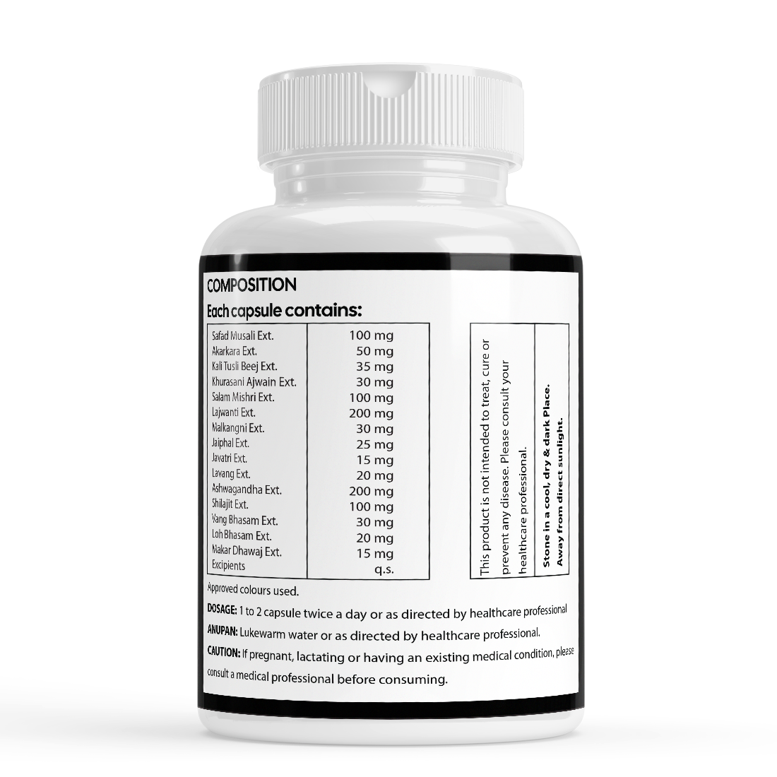 Zenius TestoCare Capsule for Men, 60 capsules