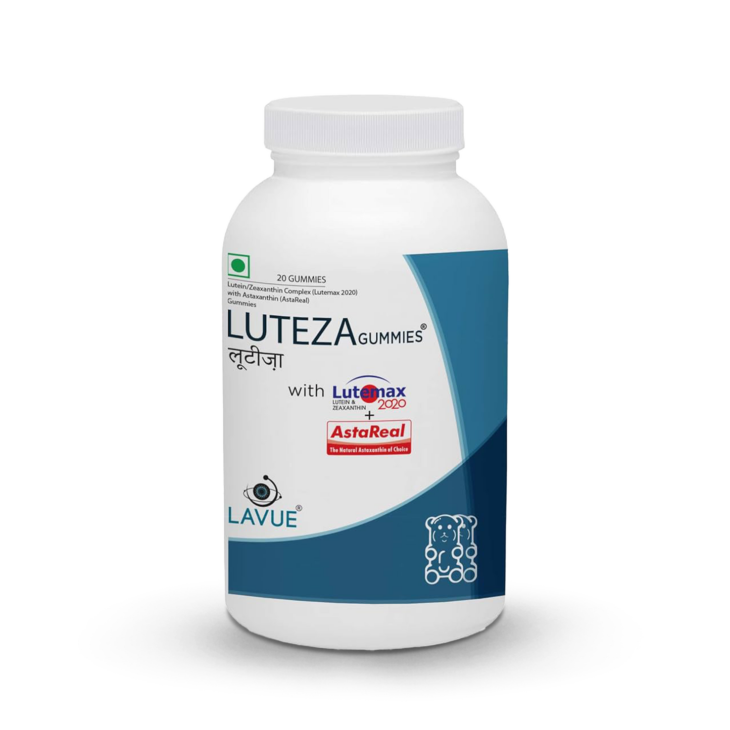 Luteza - Safety Shield for Eyes, 20 Gummies