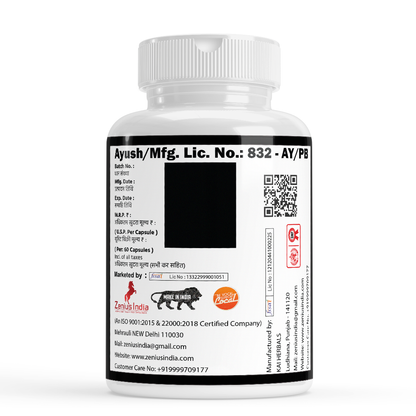 Zenius TestoCare Capsule for Men, 60 capsules