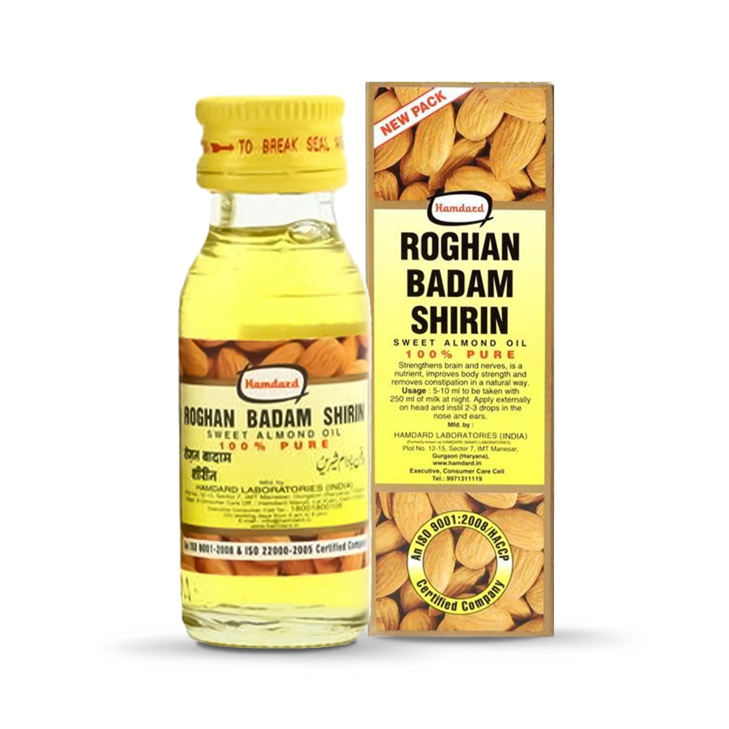 Hamdard Roghan Badam Shirin Oil, 25ml