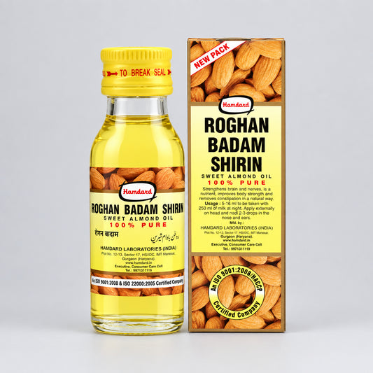 Hamdard Roghan Badam Shirin Oil, 25ml