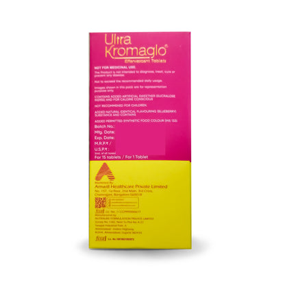 Ultra Kromaglo Effervescent, 15 Tablets