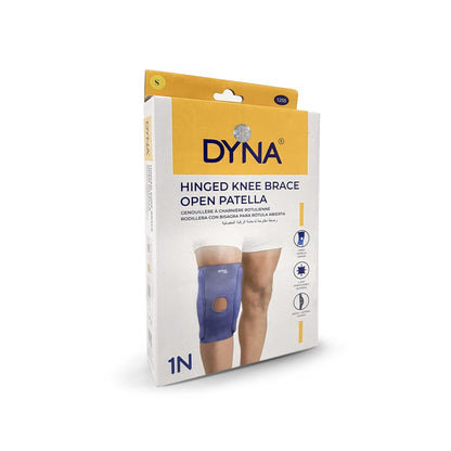 Dyna Hinged Knee Brace Open Patella 41-43 Cms (X-Large)