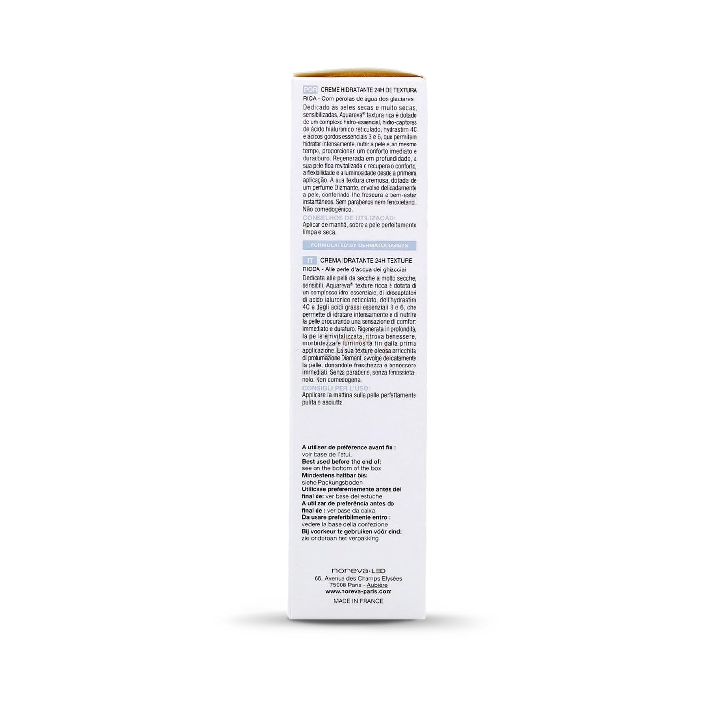noreva Aquareva Rich Moisturizing Cream, 40ml