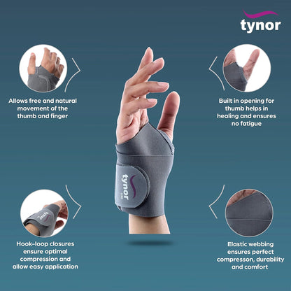 Tynor Wrist Brace With Thumb - Universal