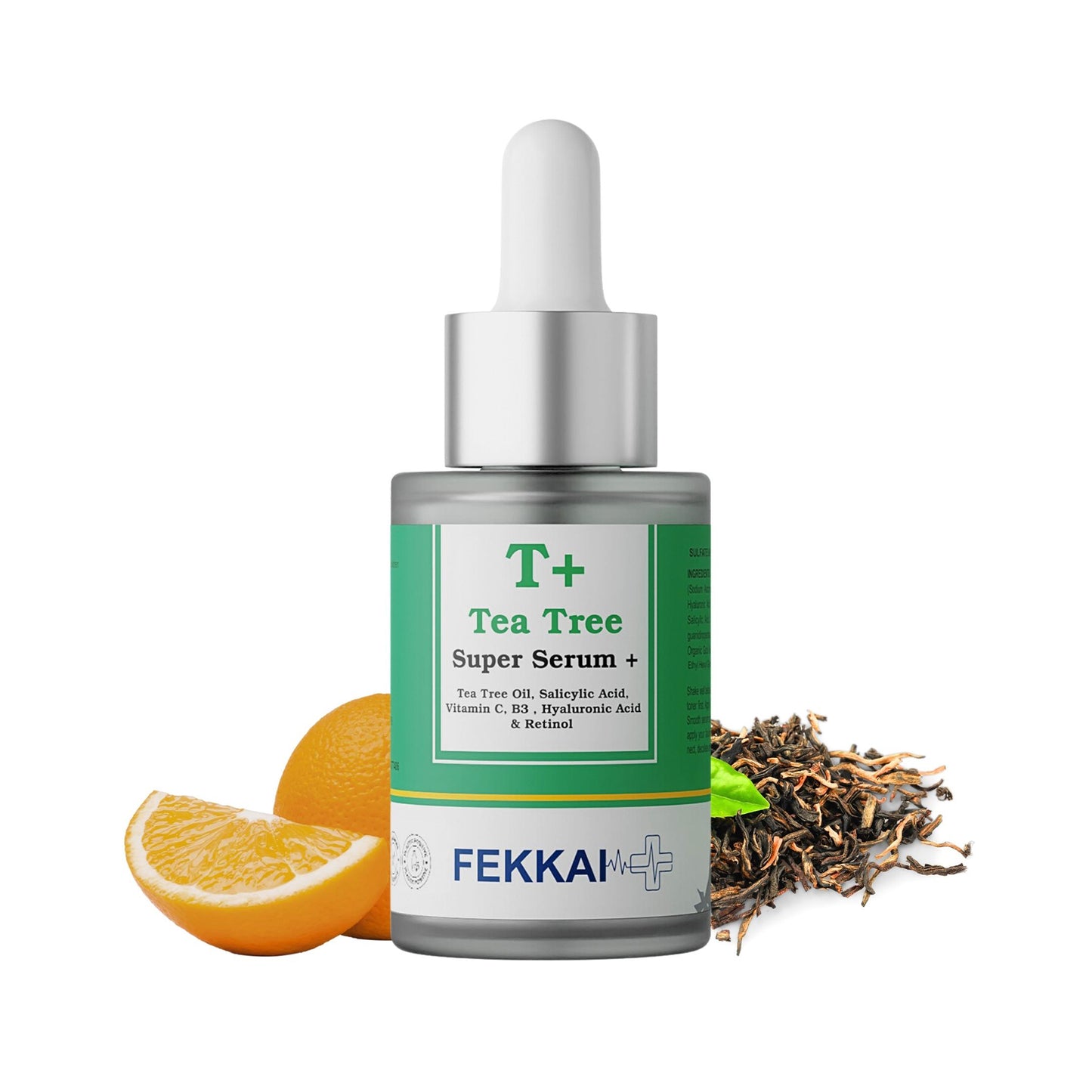 Fekkai Tea Tree Super Serum with Tea Tree Oil, Salicylic Acid, Hyaluronic Acid and Niacinamide, 30ml