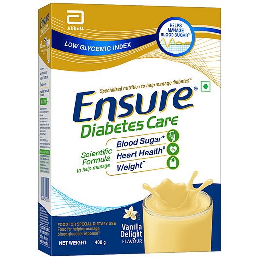 Ensure Diabetes Care Vanilla Flavour Refill, 400gm