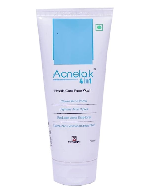 Acnelak 4 dalam 1 Pencuci Muka, 100ml