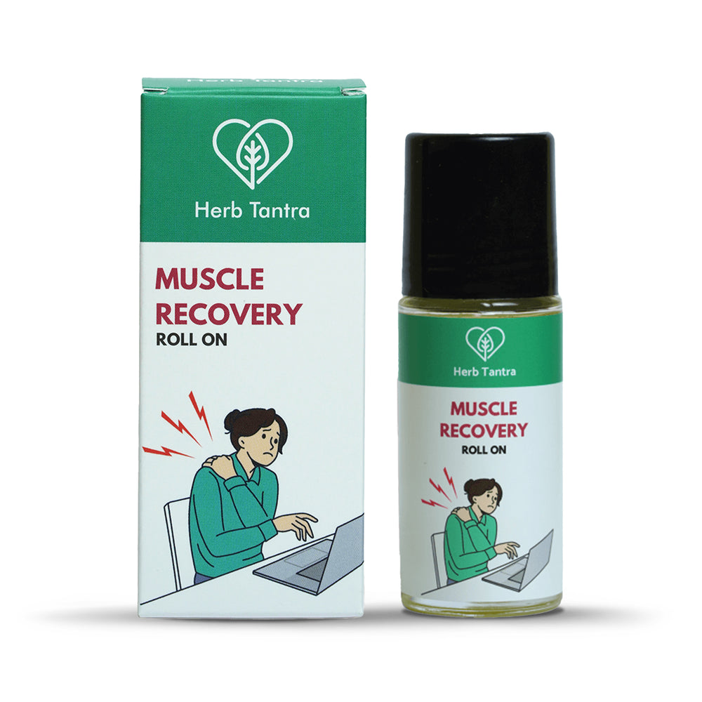 Herb Tantra Muscle Recovery Roll On Untuk Serviks, Otot Terlalu Digunakan, 50ml