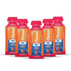 Fast&Up Energy Gel - Ready-To-Consume (Strawberry Banana), 5 Sachets