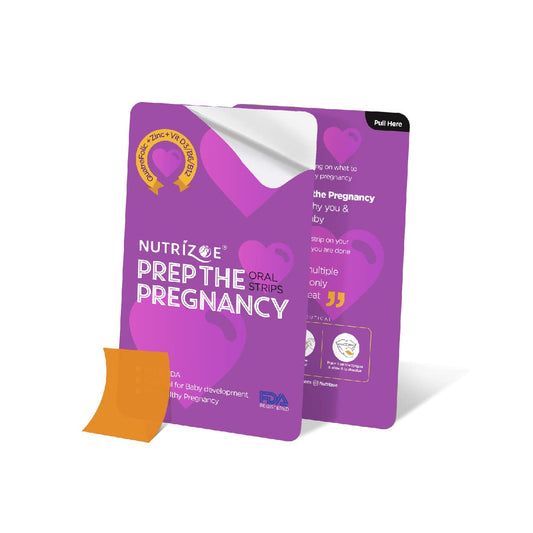 Nutrizoe Prep the Pregnancy Orange, 30 Oral Strips