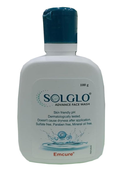 Solglo 高级洁面乳，100 克