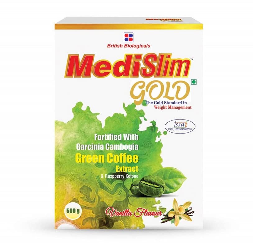 Medislim Gold Weight Loss Drink Vanilla, 500gm