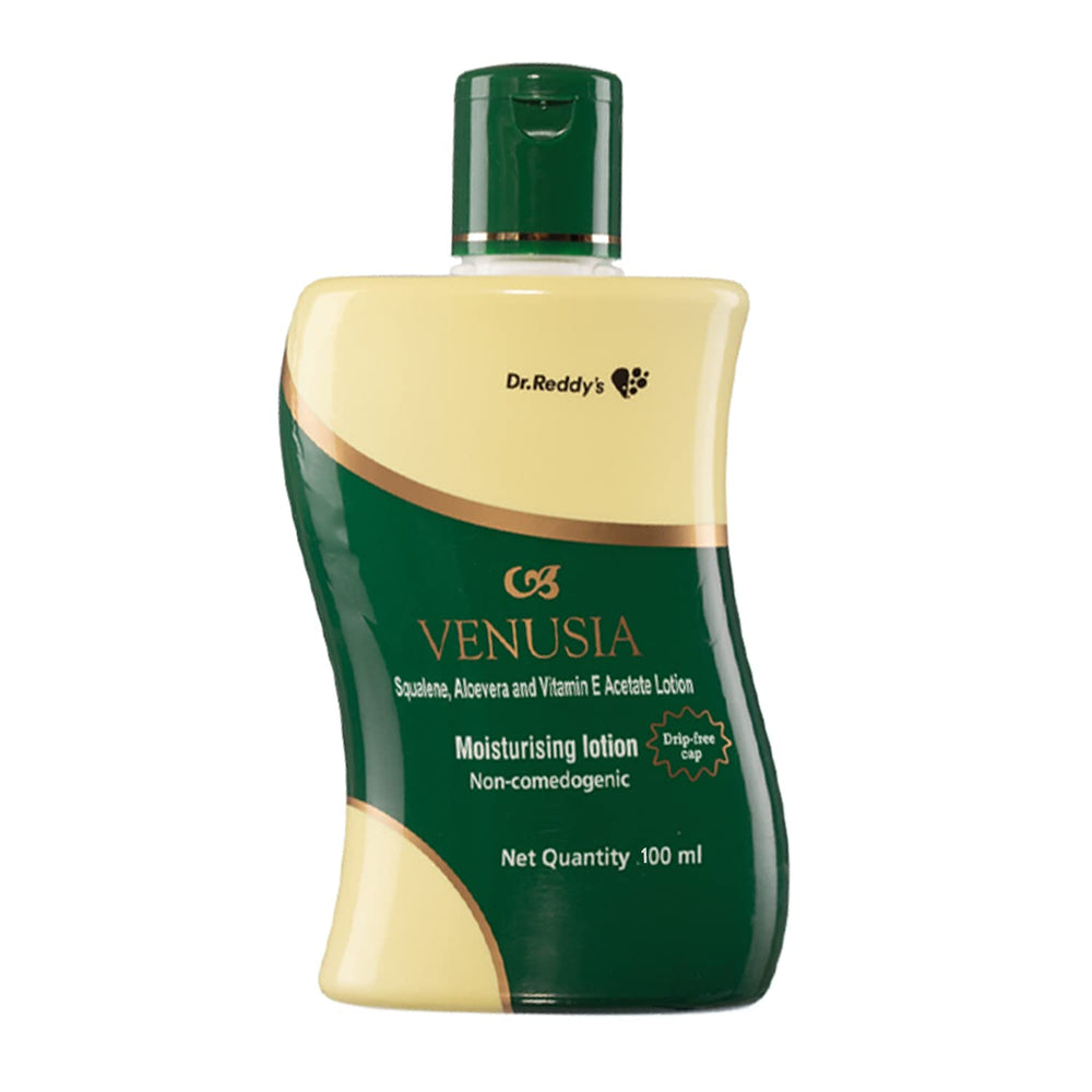 Venusia Squalene Aloevera and Vitamin E Acetate Moisturizing Lotion, 100ml