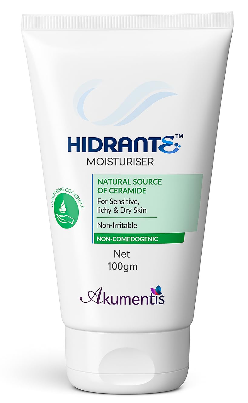Hidrante Moisturiser For Sensitive, Itchy & Dry Skin, 100gm