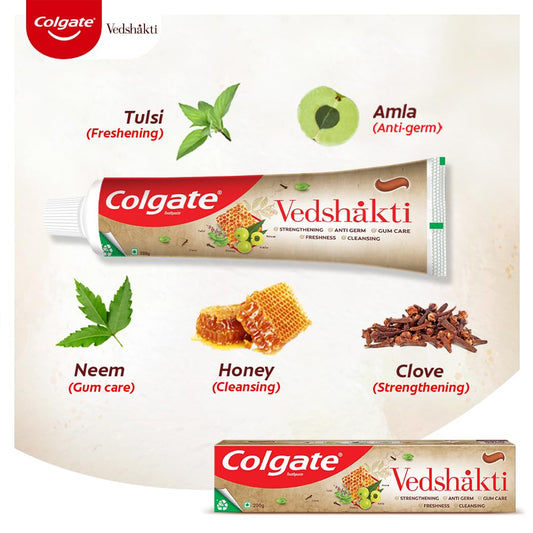 Ubat Gigi Colgate Vedshakti, 100gm