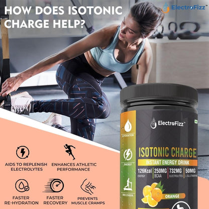 ElectroFizz Isotonic Energy Drink Powder Peach, 1Kg