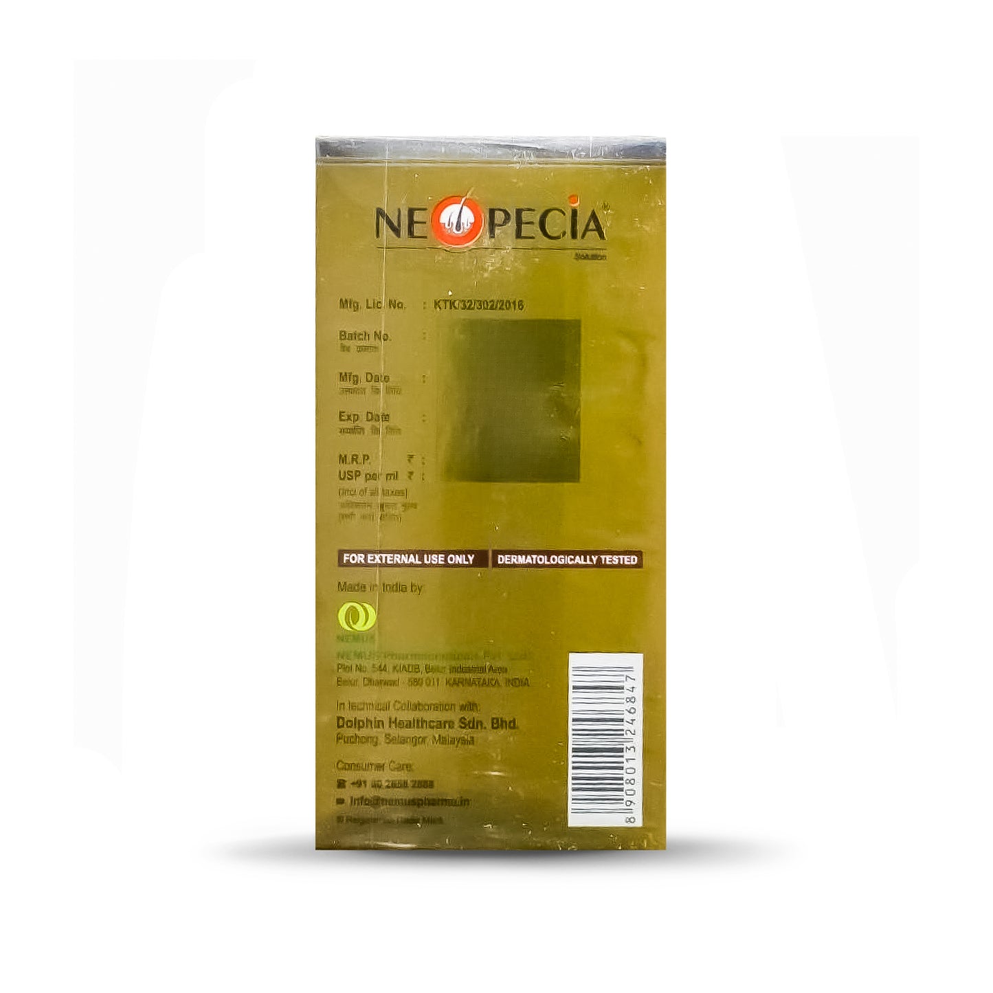Neopecia Hair Growth Serum, 60ml