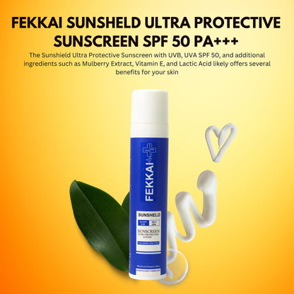 Fekkai Sunsheld Ultra Protective 100% Mineral-Based Sunscreen Spf 50 PA+++ For All Skin Types, 50gm