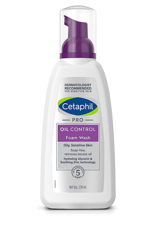 Cetaphil Pro Oil Control Foam Wash, 236ml