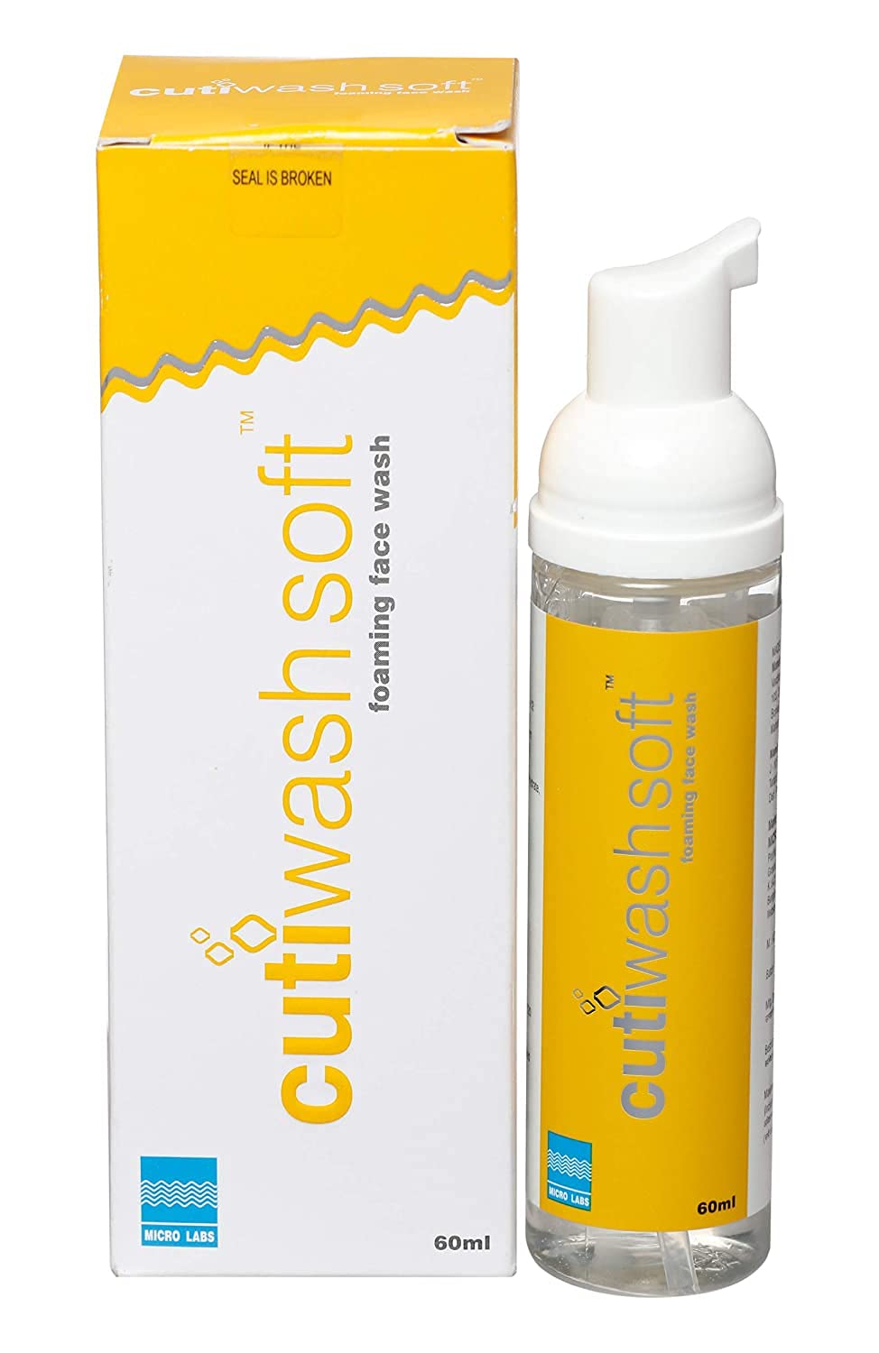 Cutiwash Soft Foaming Face Wash, 60ml