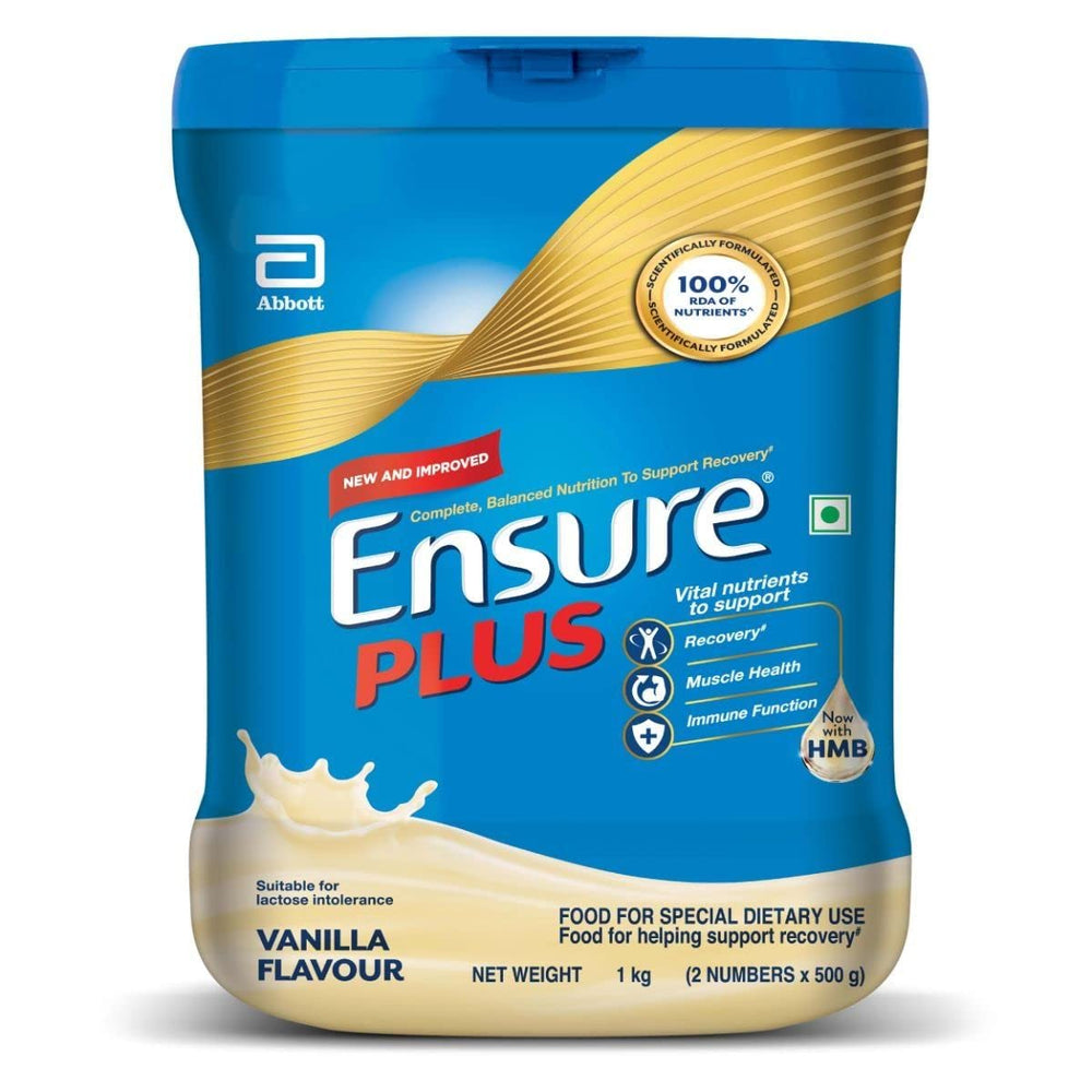 Ensure Plus Vanilla, 1kg (Jar)