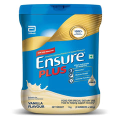 Ensure Plus Vanilla, 1kg (Jar)