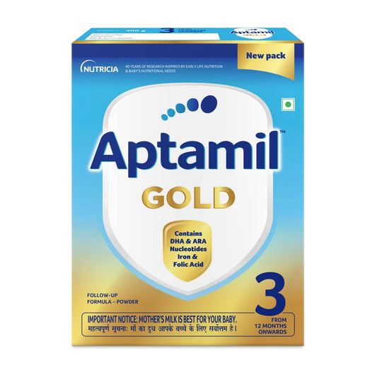 Aptamil Gold Stage 3 Follow Up Formula Refill Pack, 400gm